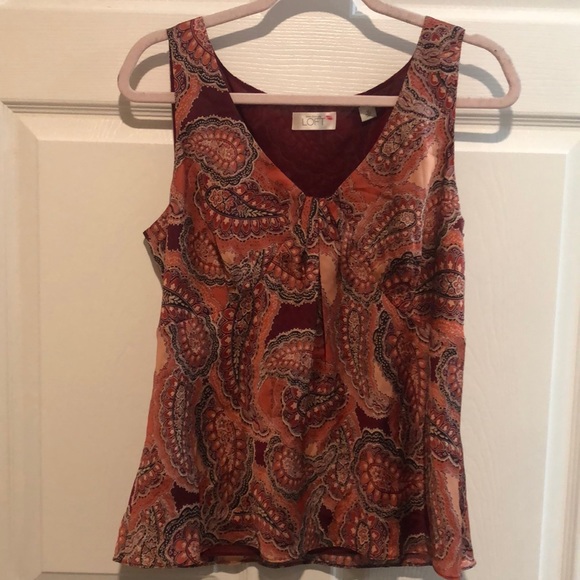 LOFT Tops - Loft women’s blouse gently used size 12